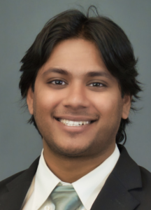 A man smiling. 